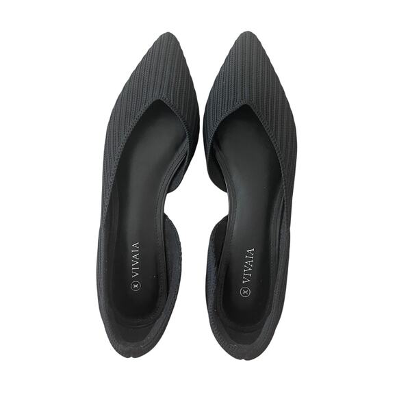 Vivaia Melia Pointed-Toe D’Orsay Flats Size 38 - Picture 6 of 8